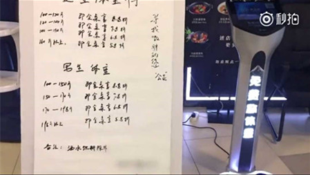 餐廳打折，越胖越便宜